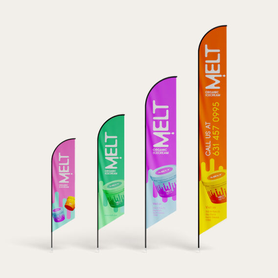 Angled Flag Banners